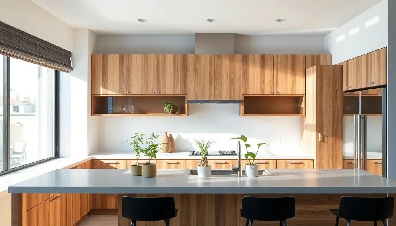 eco friendly kitchen cabinets