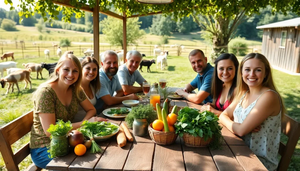 happy goat farm to table