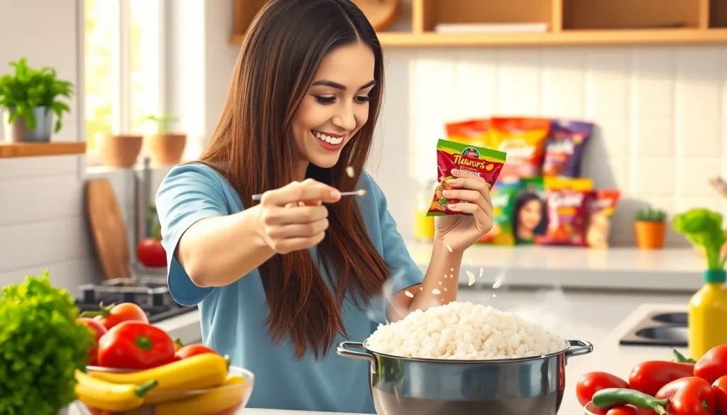 flavor packets